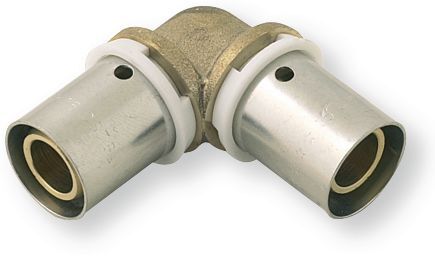 Electroportatif - Electroportatif divers et accessoires - Raccord à sertir coudé égaux pour tuyau PERx 10x12mm (par 1)