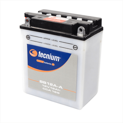 Pièces Quad & Motos - Electrique - Batterie TECNIUM conventionnelle avec pack acide - BB12A-A
