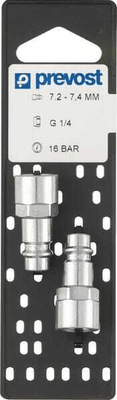 Pièces agricoles - Pièce pneumatique - Racc. rap. filet fem. BSP 3/8"