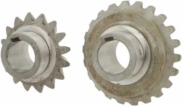 Pièces agricoles - Machines - Kit de pignon conique M=5 22/16T. 90 deg