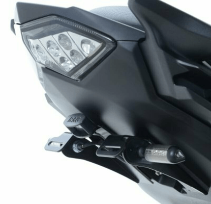 Pièces Quad & Motos - Equipement véhicule - Support de plaque noir R&G RACING Kawasaki KLE 650 VERSYS