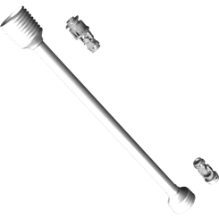 Pièces agricoles - Pièce divers - Arbre + roue libre 1 3/8"-6 1300