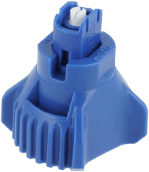 Pièces agricoles - Pièce Pulvérisateur - Jeu de buses à injection d'air (8 pièces) ADX 120° 03 bleu