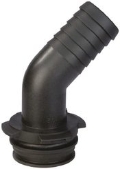 Pièces agricoles - Pièce Pulvérisateur - Raccord de tuyau 45° 50 mm avec connexion mâle T7
