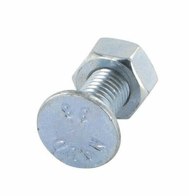 Pièces agricoles - Machines - Vis charrue + 1 ergot M10x30 + ecrou