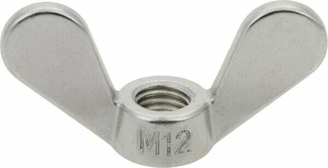Pièces agricoles - Fasteners - Ecrou papillon M12 inox A2 DIN