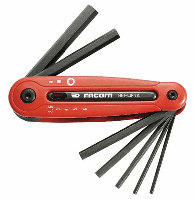 Outils - Outils divers - Jeu monture 7 cl male 2,5-10mm