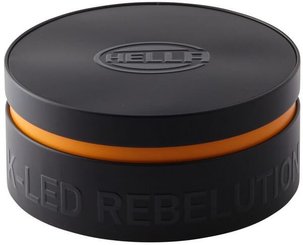Pièces agricoles - Eclairage - Gyrophare à LED, 13 W, rond, 12-24 V, ambre, à visser, Ø 149 mm x 60 mm, K-LED Rebelution Hella
