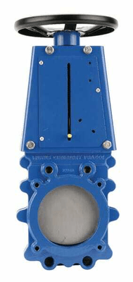 Pièces agricoles - Hydraulique - Vanne à couteau + manivel DN2