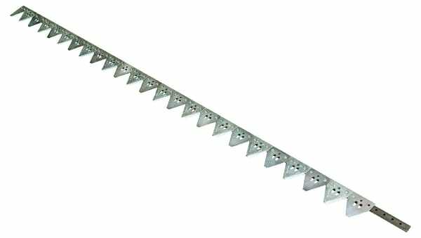 Pièces agricoles - Moissonneuses - Tronçon du bout, 25-1/2 14 TPI EASY CUT II