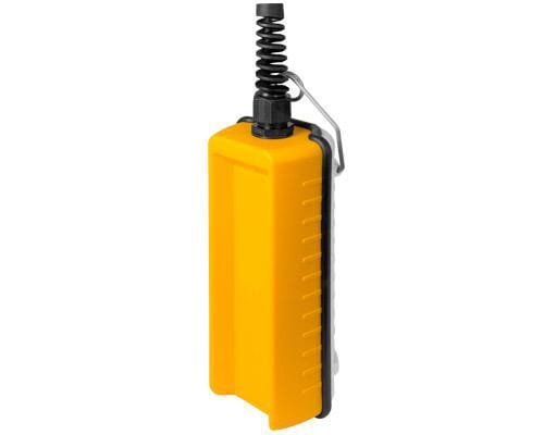 Pièces agricoles - Electricité - Bouton-poussoir suspendu, télécommande, non percé, jaune