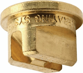 Pièces agricoles - Pièce Pulvérisateur - Buse de bordure TP 110° 5 dorée laiton TeeJet