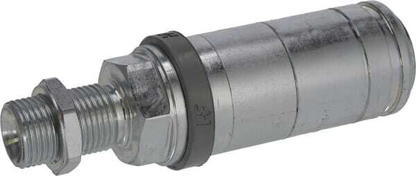 Pièces agricoles - Hydraulique - Coupleurs, femelle 1/2"BSP, passe cloison