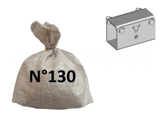 Materiels - Accessoires 0Kg-5Kg - SACHET MANCHON CARRE 60X60MM