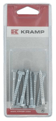 Pièces agricoles - Fasteners - Vis à bois M6 x 50mm (10)