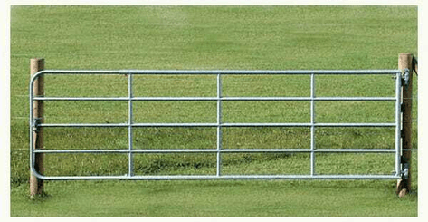 Pièces agricoles - Cloture,Jardin & Sylviculture - Barrière d'herbage 3-4m