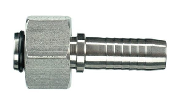 Pièces agricoles - Hydraulique - Raccord DN06-M16x1,5-8S-90° SS