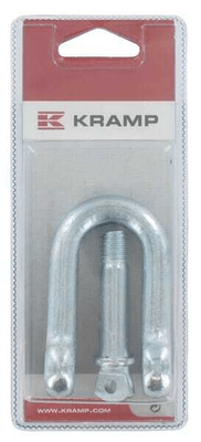 Pièces agricoles - Fasteners - Manille en D Ø12mm x 50mm, 1/2" (1)