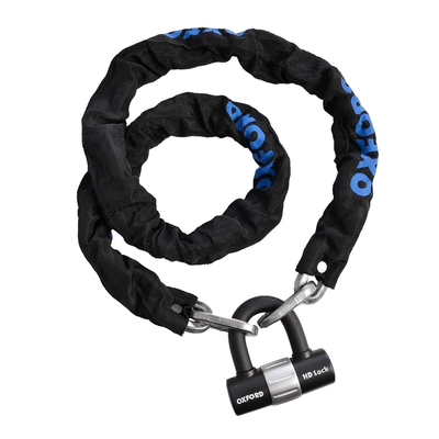 Pièces Quad & Motos - Transport - Garage - Paddock - Chaîne antivol OXFORD HD - 1,5m x 9,5mm