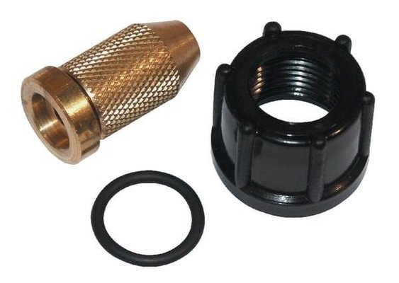 Pièces agricoles - Pièce Pulvérisateur - Raccord coudé avec joint torique, plastique