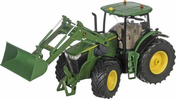 Loisirs - Jouets - John Deere 7310R avec chargeur frontal et commande via application Bluetooth