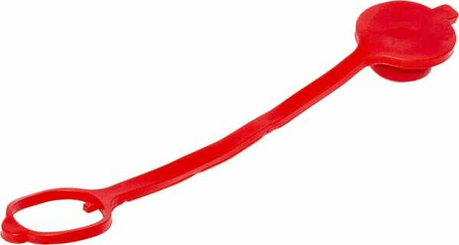 Pièces agricoles - Hydraulique - Bouchon femelle rouge type 25
