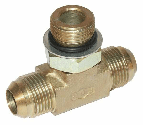 Pièces agricoles - Hydraulique - Raccord T orientable JIC/UNF 9/16