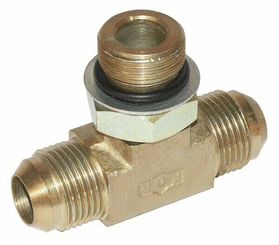 Pièces agricoles - Hydraulique - Raccord T orientable JIC/UNF 9/16