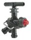 Porte-buse triple embout 3/4"