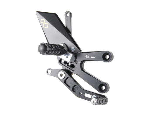 Pièces Quad & Motos - Equipement véhicule - Commandes reculées réglables LIGHTECH repliables - sélection standard/inversée