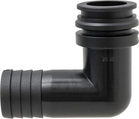 Pièces agricoles - Pièce Pulvérisateur - Raccord à fourche, femelle 90° AF3, embout de tuyau 25 mm