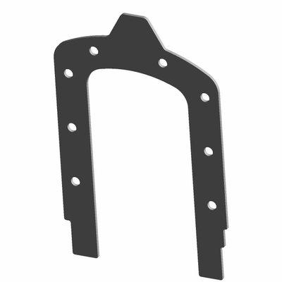 Pièces Quad & Motos - Pièces communes - SEAL-SIDE MAIN CVR,TOP