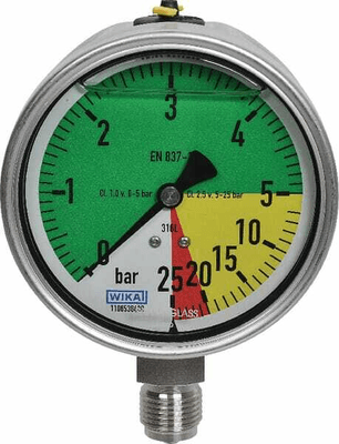 Pièces agricoles - Pièce Pulvérisateur - Manomètre ø100mm 0-5/25 1/2"