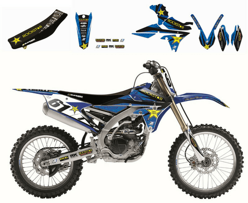 Pièces Quad & Motos - Equipement véhicule - Kit complet BLACKBIRD Rockstar Energy Yamaha YZ125/250