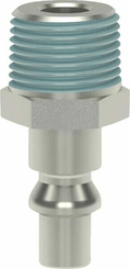 Pièces agricoles - Pièce pneumatique - Con mâle avec filetage 1/8" BSP M
