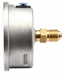 Pièces agricoles - Hydraulique - Manomètre Ø63 0-1bar ¼" ar.