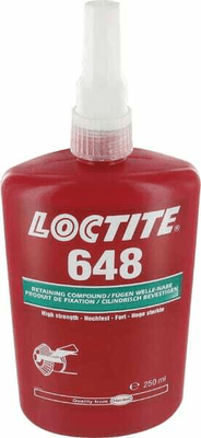 Chimie - Chimie divers - Colle pour roulement forte 648 - 250ml 648 — 250ml