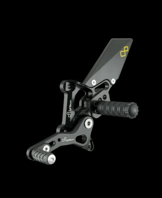 Pièces Quad & Motos - Equipement véhicule - Commandes reculées réglables LIGHTECH fixes - sélection standard