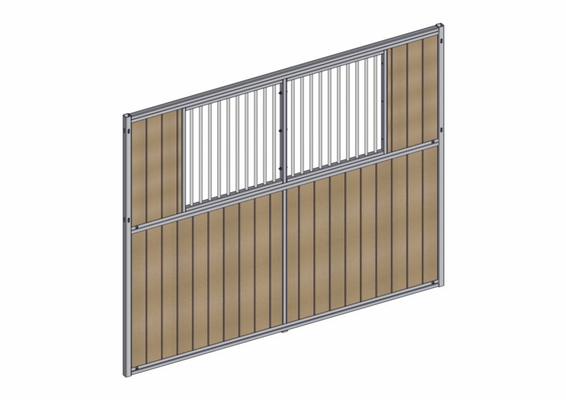 Materiels - Accessoires 200Kg-300Kg - SEPARATION BOX BARREAUDEE/RESINE L.3M