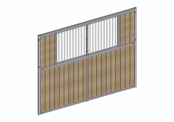 Materiels - Accessoires 200Kg-300Kg - SEPARATION BOX BARREAUDEE/RESINE L.3M