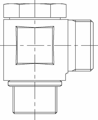 Pièces agricoles - Hydraulique - Raccord orientable 8S-M14x150