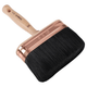 Brosse V star, poils mixtes noirs 5X15cm