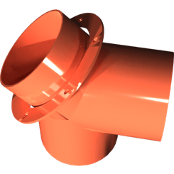 Pièces agricoles - Pièce divers - Y-piece 135 sys. -coatad-