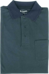 Vêtements et protections - Vêtement  - Polo vert/bleu 4XL
