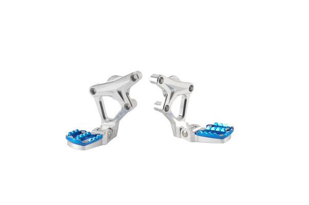 Pièces Quad & Motos - Equipement véhicule - Commandes reculées fixe LIGHTECH repose pied repliable cobalt Honda X-ADV
