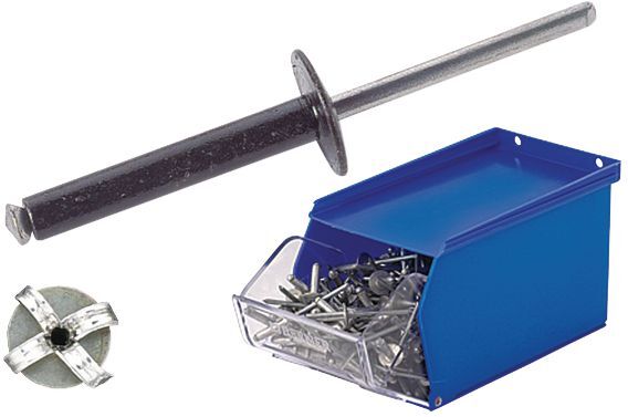 Boulonnerie, quincaillerie - Visserie boulonnerie - B4 250RIV ALU/AC TP K14 4,8X18