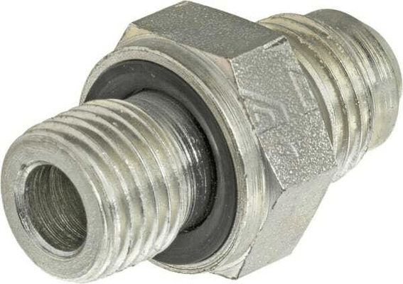Pièces agricoles - Hydraulique - Adaptateur 9/16 JIC x 1/4 BSP