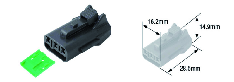 Pièces Quad & Motos - Outillage - Connectique électrique mâle étanche TOURMAX type 060 (FRM)