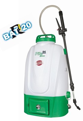 Materiels - Pulvérisateur porté - PULVERISATEUR 20L "R-BAT20" 20V AVEC BATTERIE 2AMP + CHARGEUR