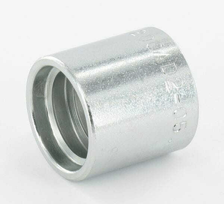 Pièces agricoles - Hydraulique - Jupe à sertir Ø25x24,7mm DN8 acier / zingué Alfagomma